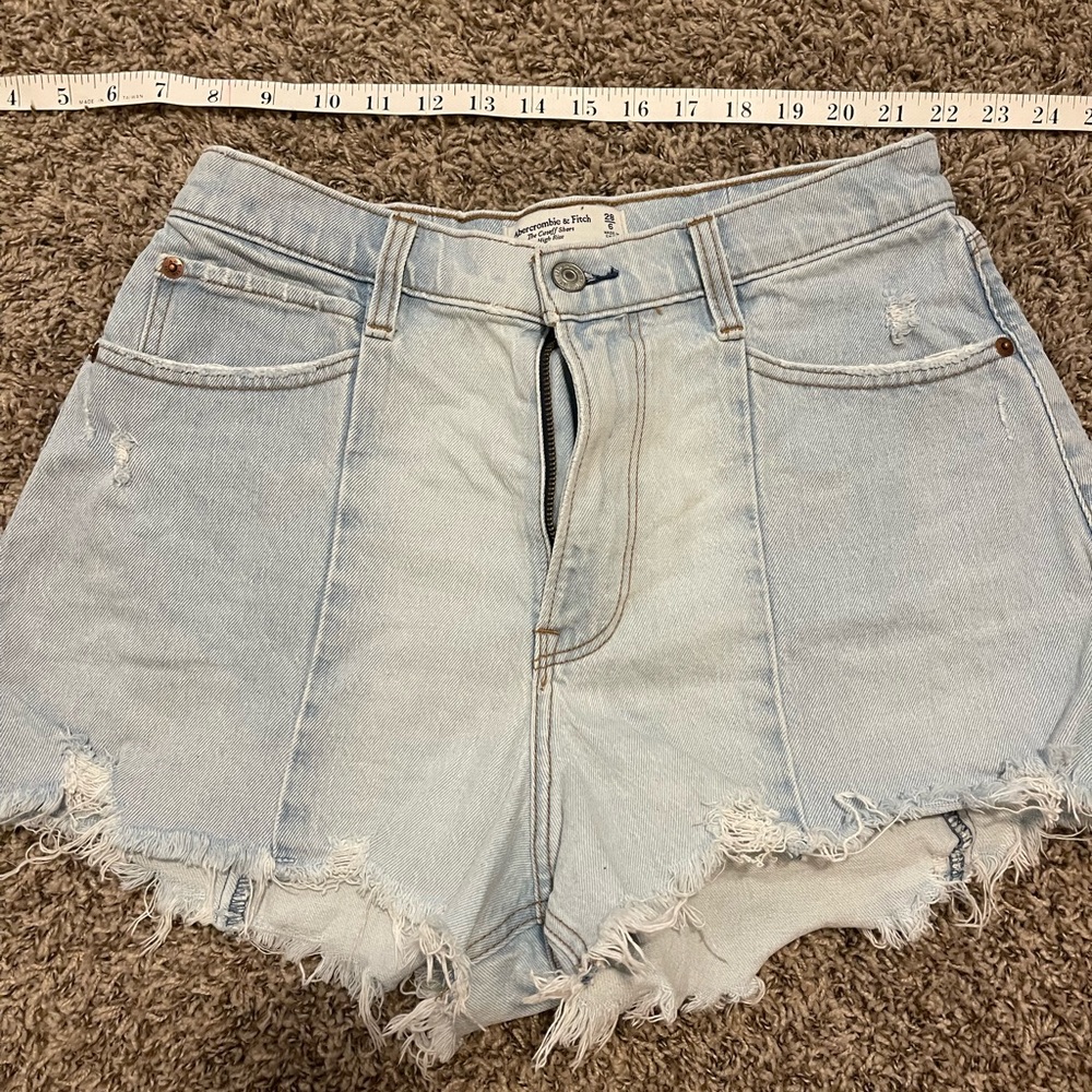 Abercrombie jean shorts